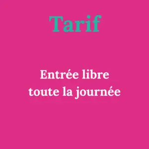 Infos pratiques Tarifs